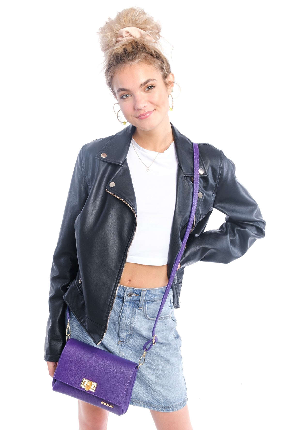 Bosccolo Crossbody - Purple