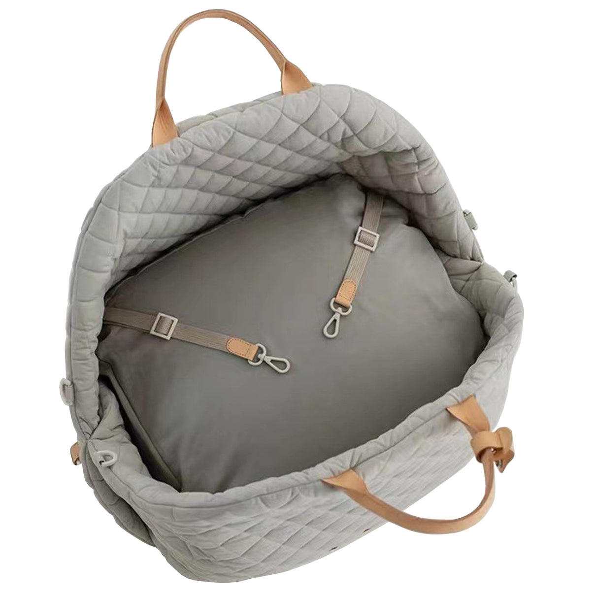TODO Pet Carrier Handbag Dog Cat Travel Bag Walker Carrier Pet Car Seat Sofa - Grey