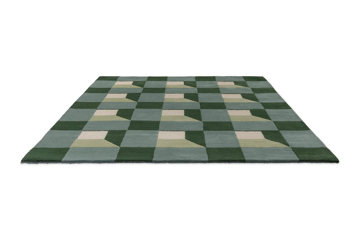 Harlequin Blocks Fern 141907 Rug