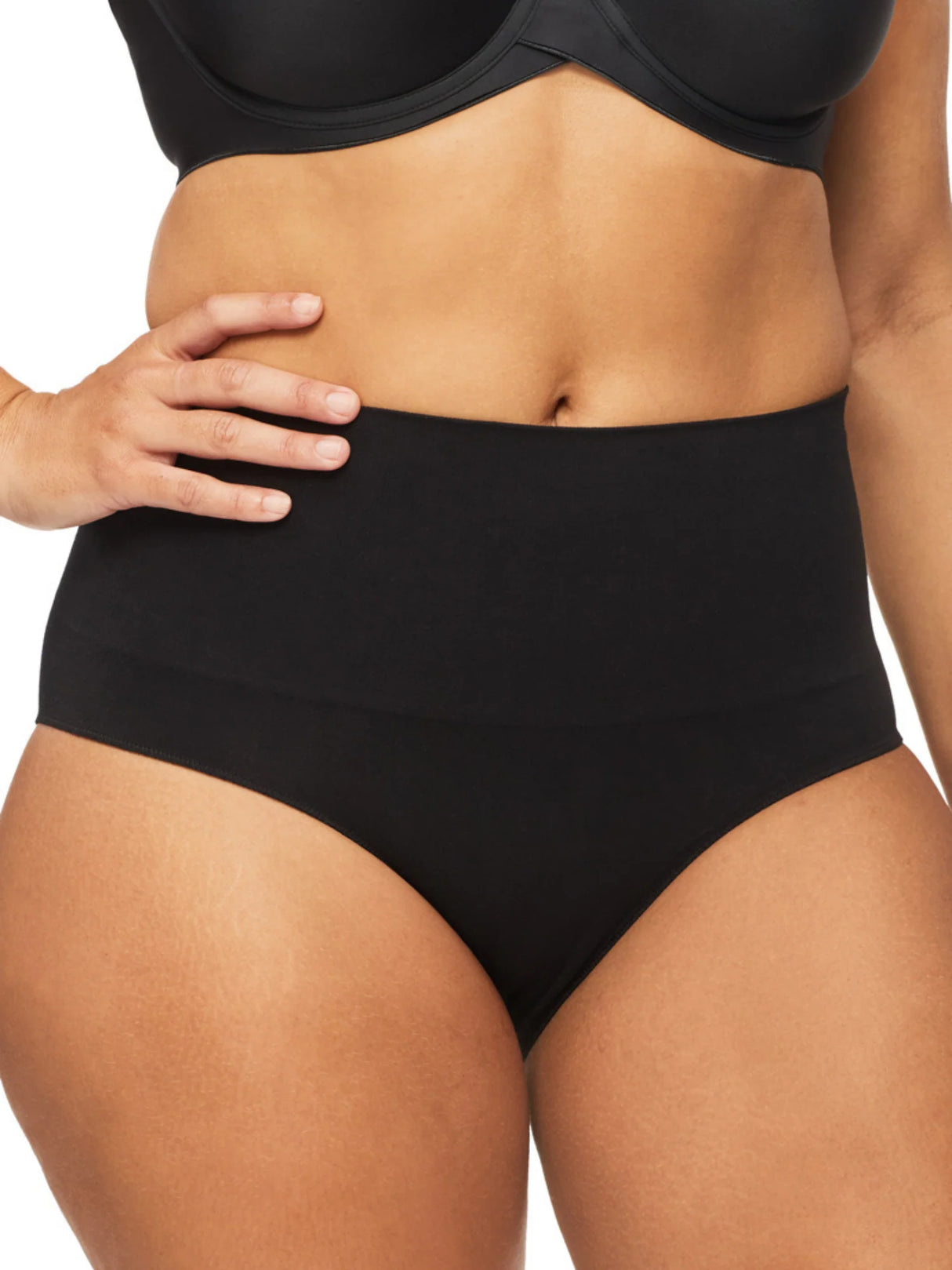Nancy Ganz Bamboo Essentials W Brief - Black