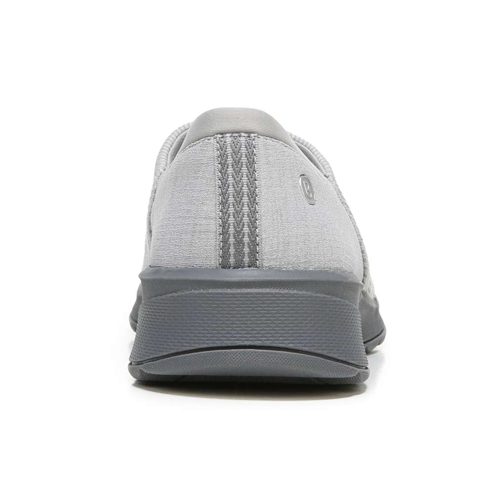 Bzees Gia Slip-On Casual Sneaker - Grey Knit