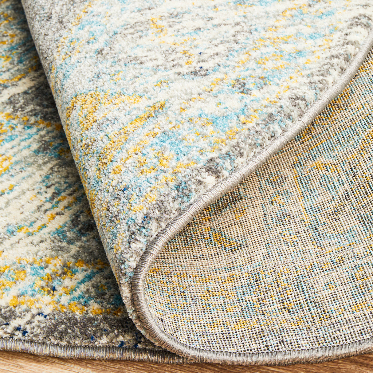 Century 944 Grey Round Rug
