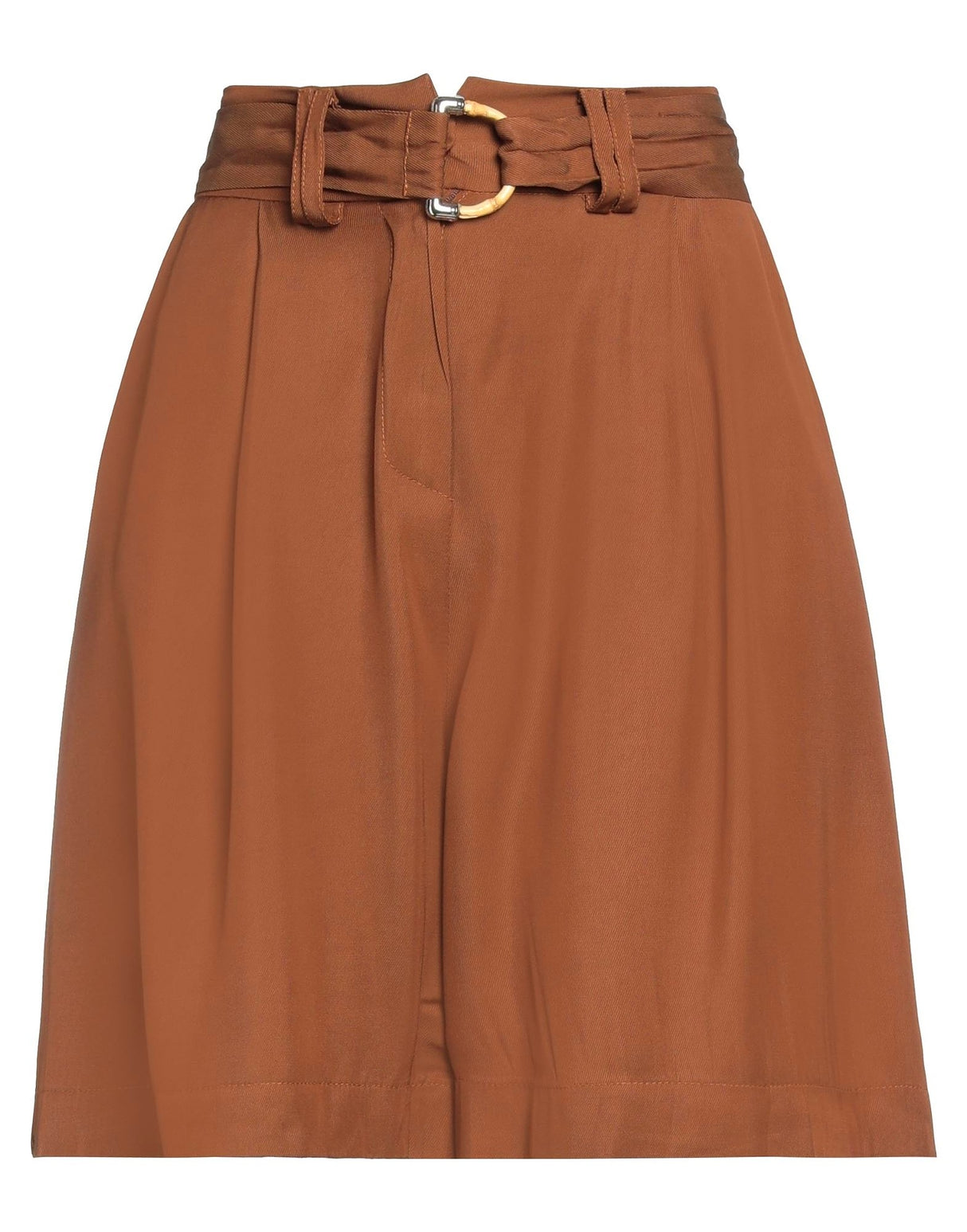 Mem.Js Womens Shorts & Bermuda Shorts - Brown