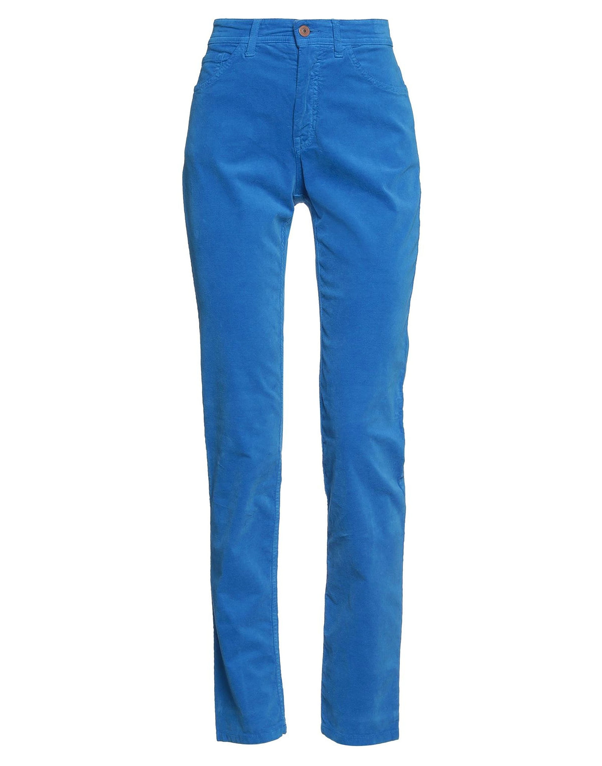 120% Lino Womens Pants - Azure