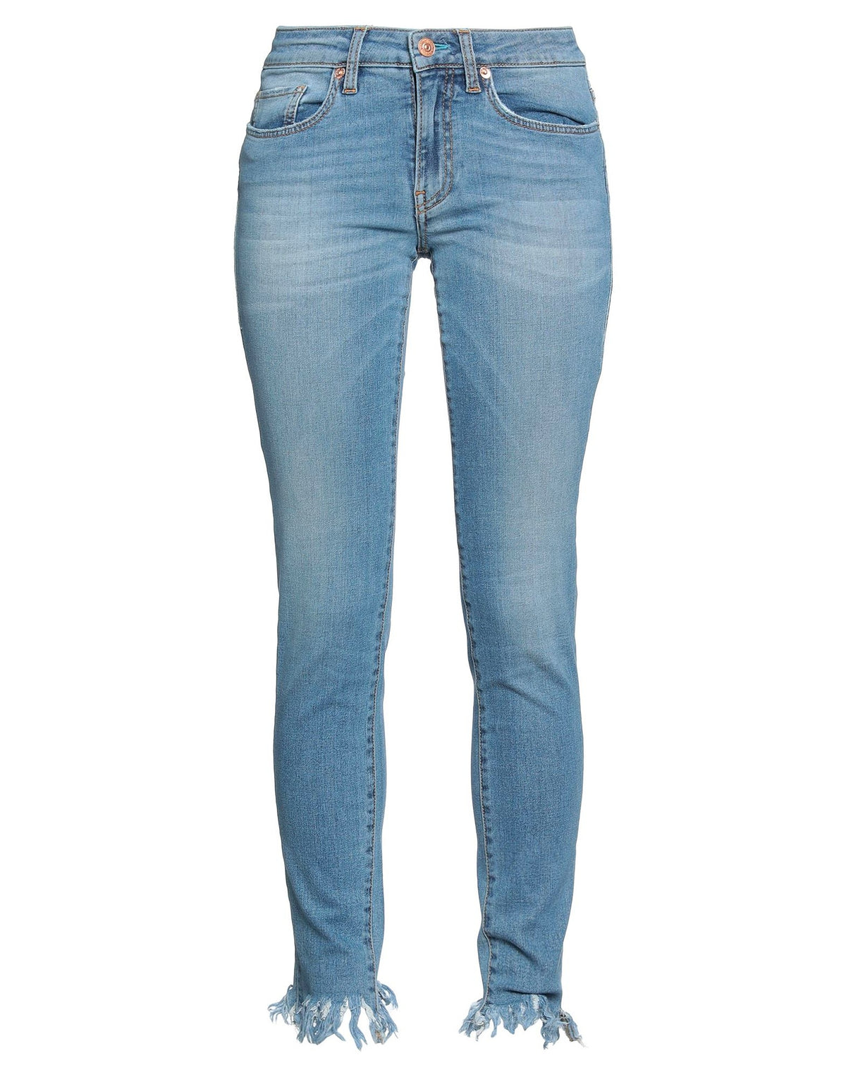 Maison Clochard Womens Jeans - Blue