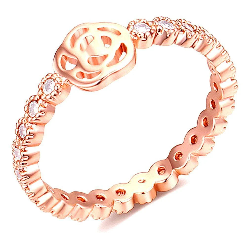 Bullion Gold Flower Princess Ring
