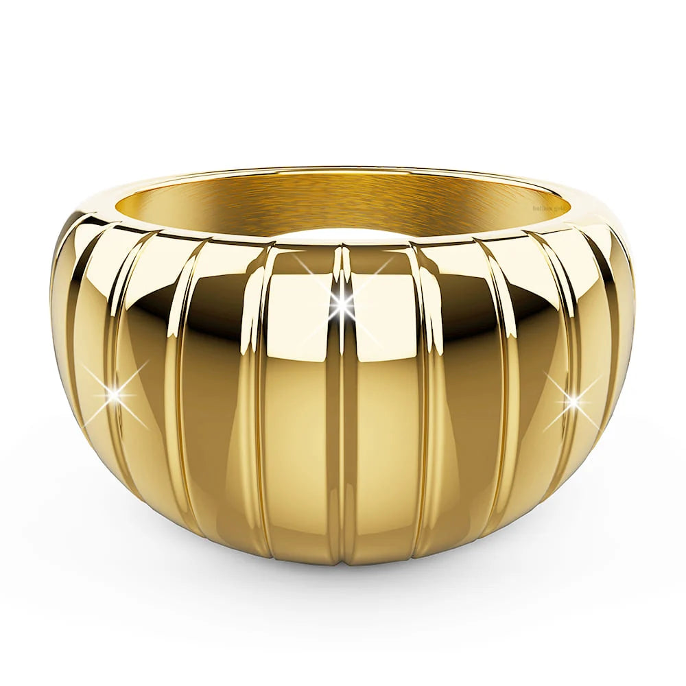 Bullion Gold Royal Midas Gleam Ring in Gold Layered