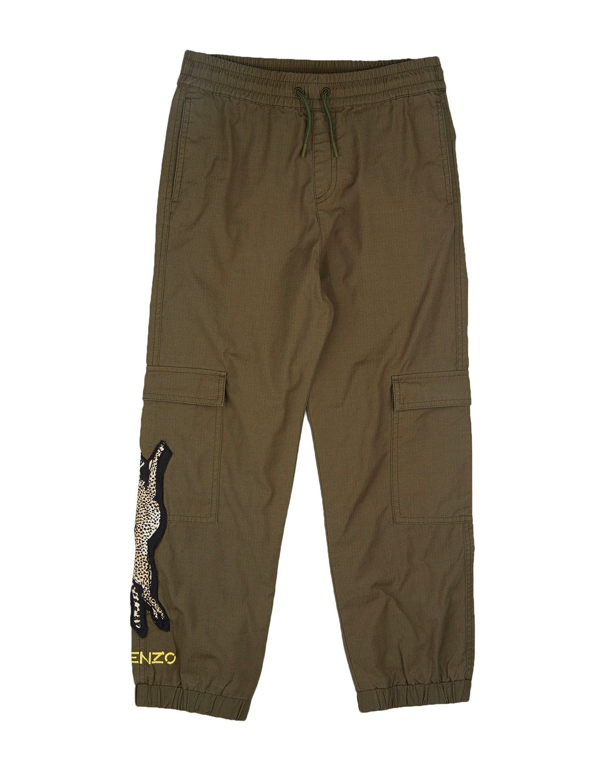 Kenzo Kids Kids Pants - Military green