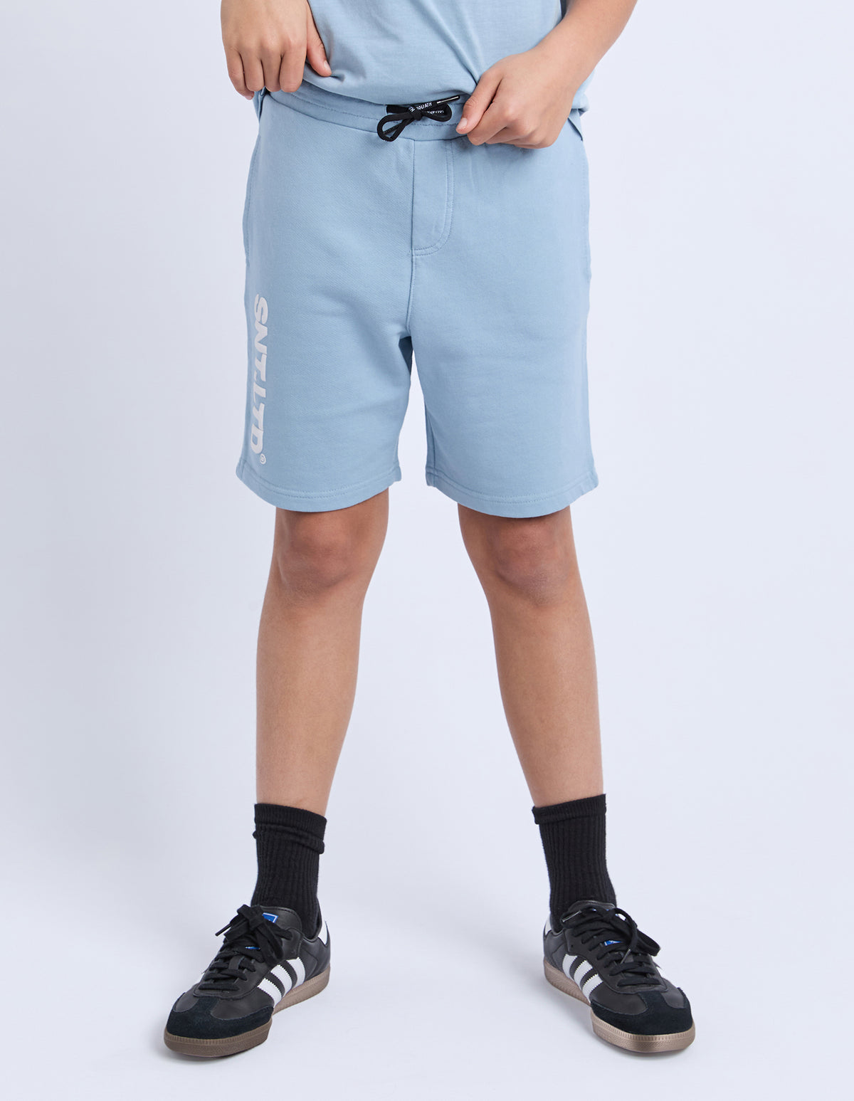 St Goliath Boys Podium Fleece Short - Light Blue