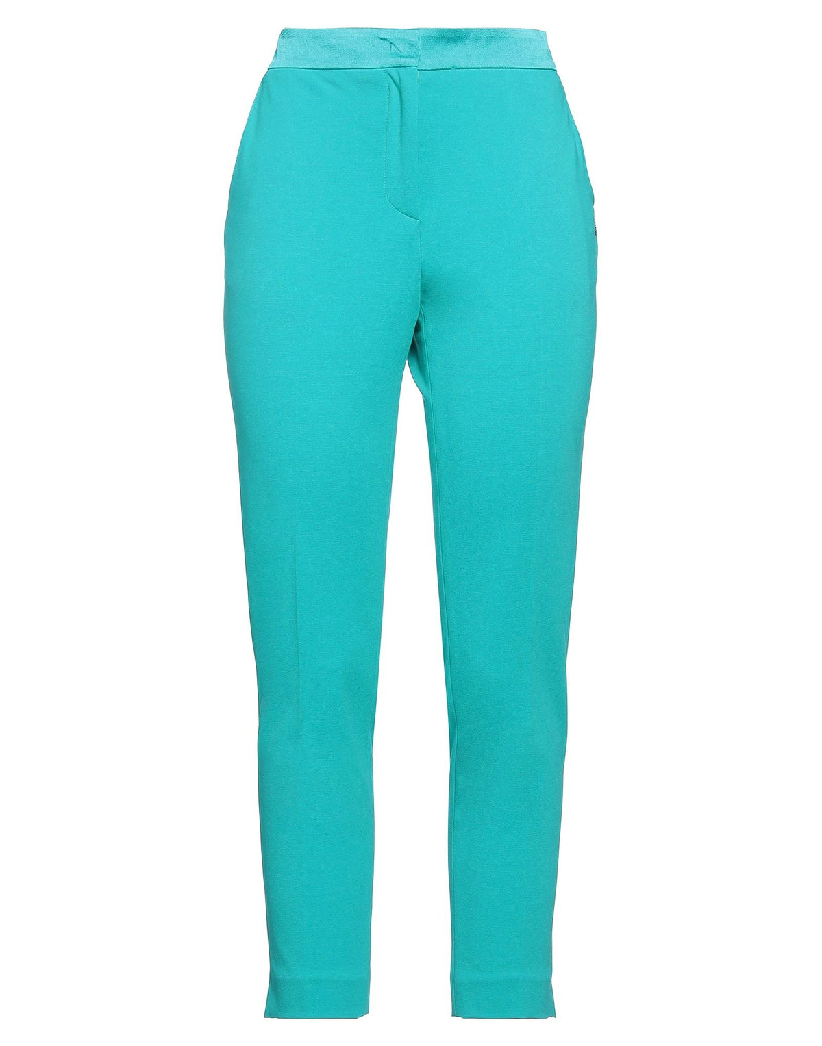 Vdp Via Delle Perle Womens Pants - Turquoise