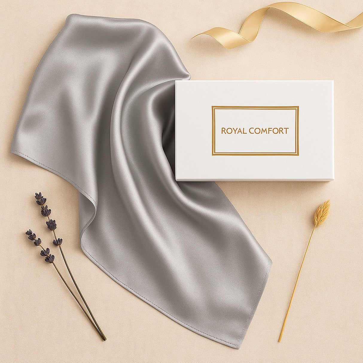 Pure Silk Pillowcase - Single Pack - Silver