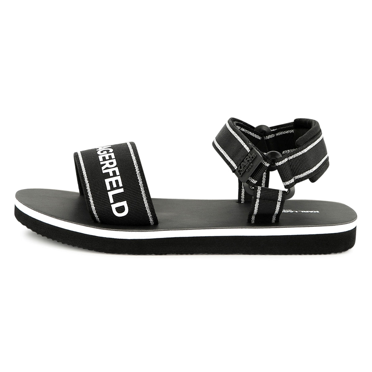 Karl Lagerfeld Girls Fete Musique D3 Sandals - Black
