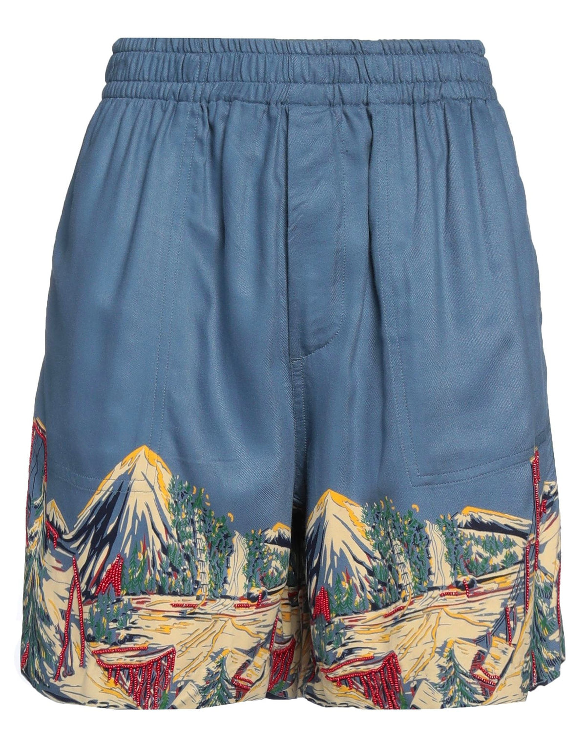 Bode Womens Shorts & Bermuda Shorts - Pastel blue