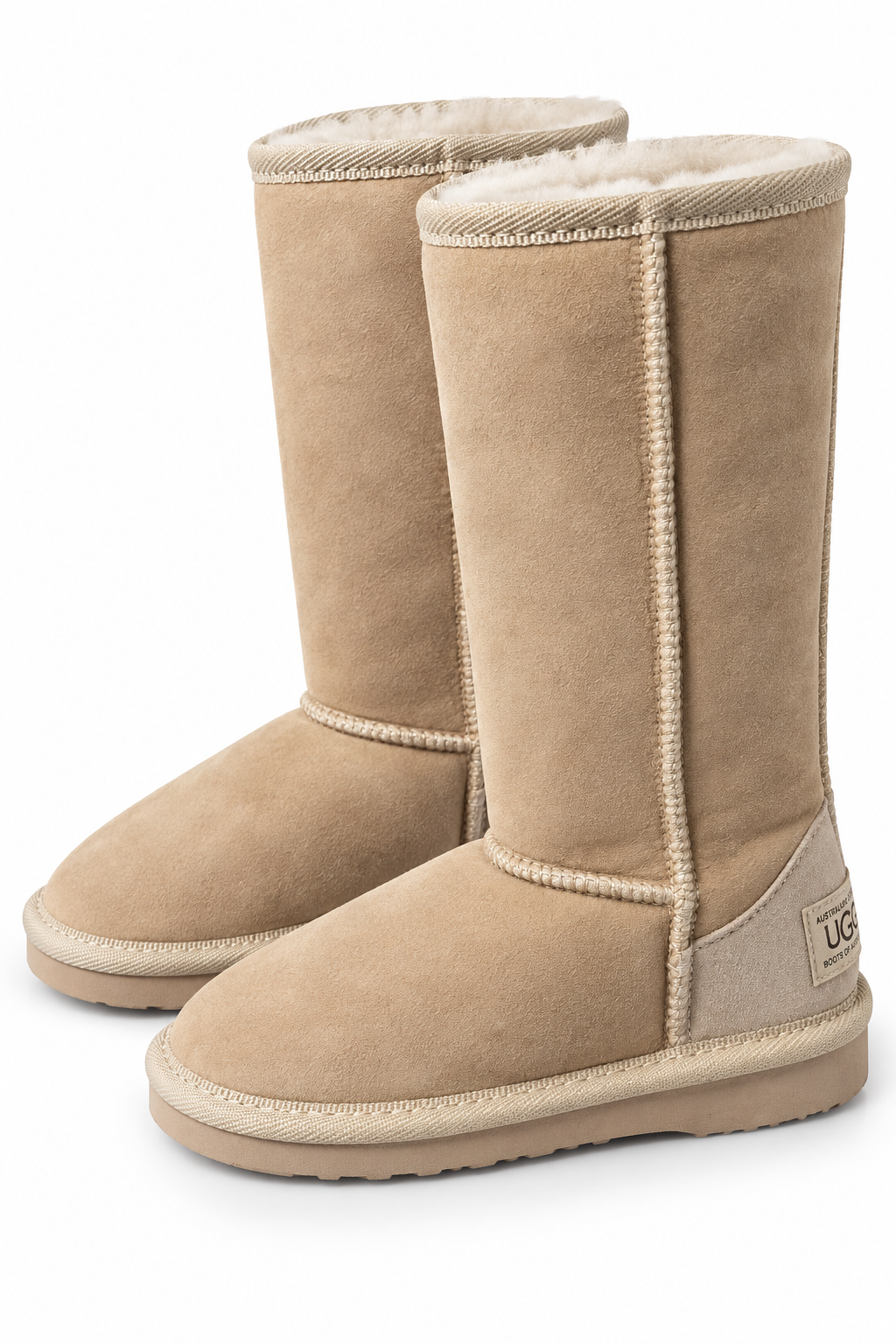 Australian Leather Ugg Kids Classic Long - Natural - AU10