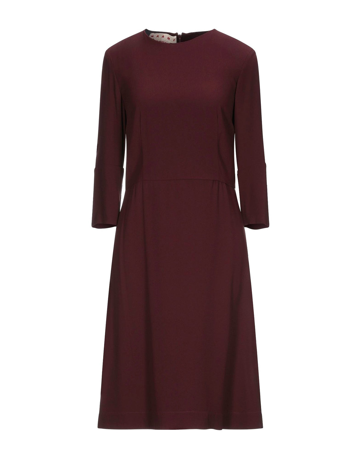 Marni Womens Midi Dresses - Burgundy