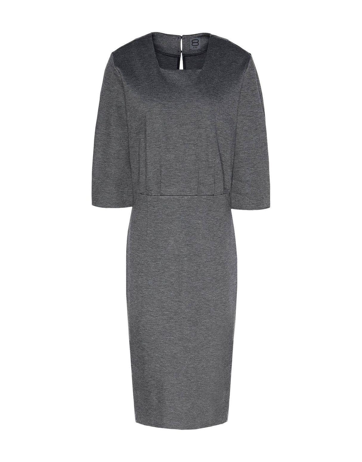 8 By Yoox Womens Midi Dresses - Grey