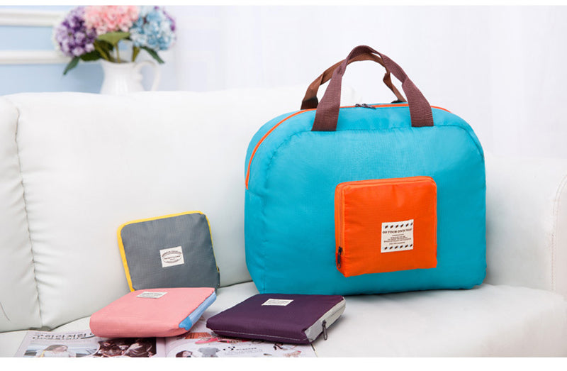 Yoga Bag Fitness Sports Recreation Handbag Shoulder Bag Folding Nylon Green