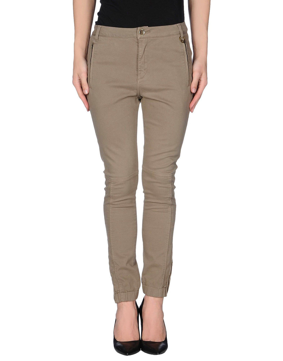 Twinset Womens Pants - Khaki