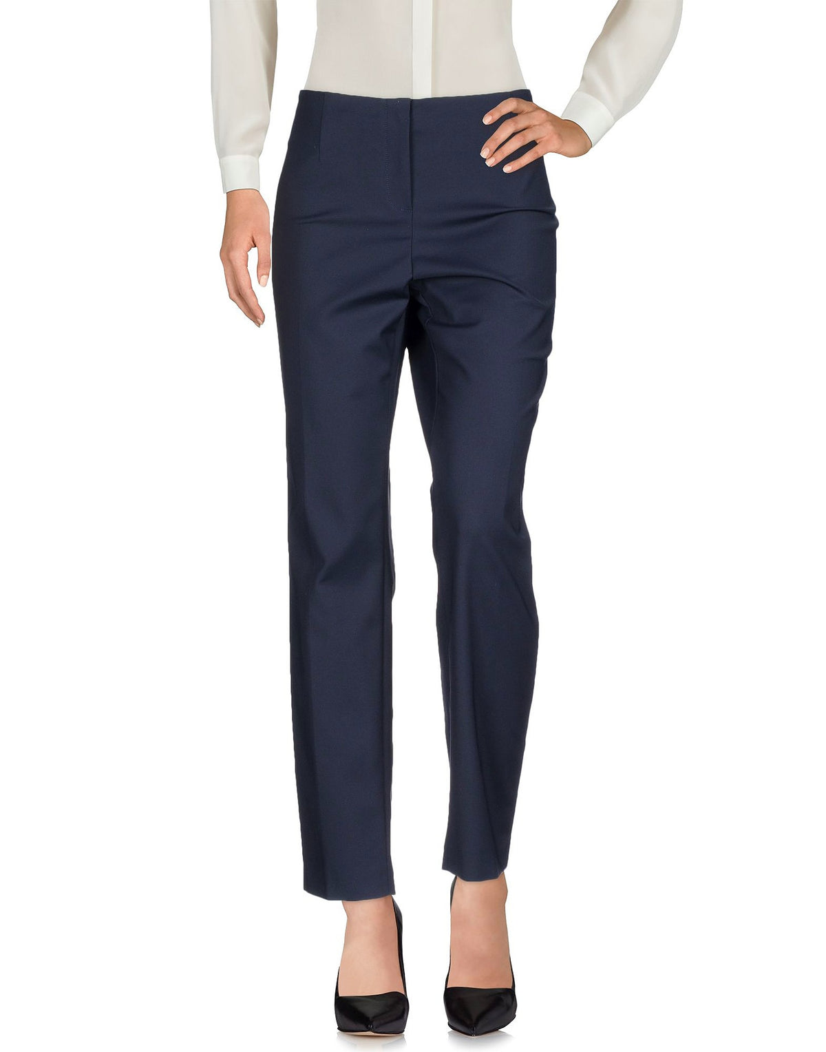 Les Copains Womens Pants - Midnight blue