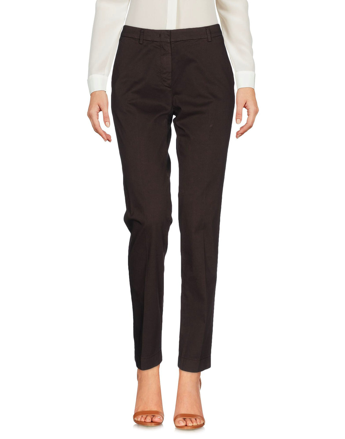 Incotex Womens Pants - Dark brown
