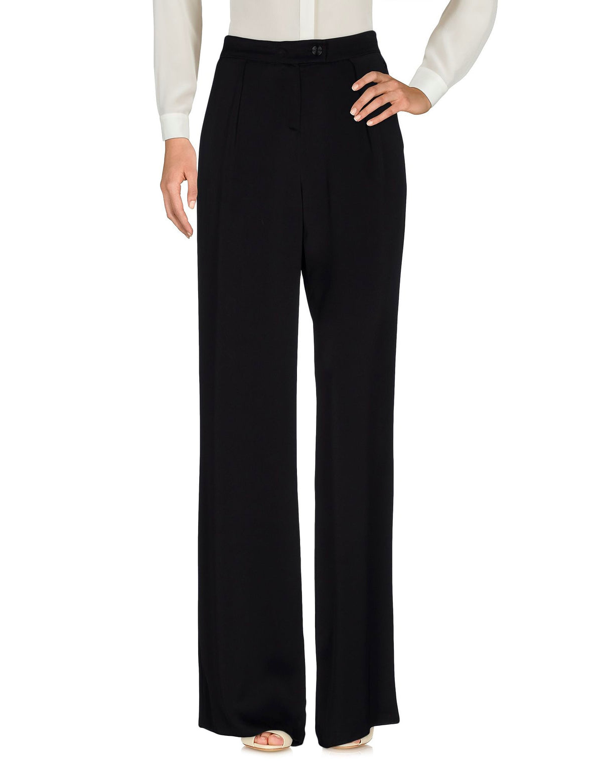 Manila Grace Womens Pants - Black