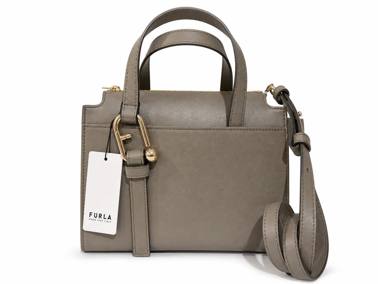 Furla Nuvola S Boston Bag - Sage