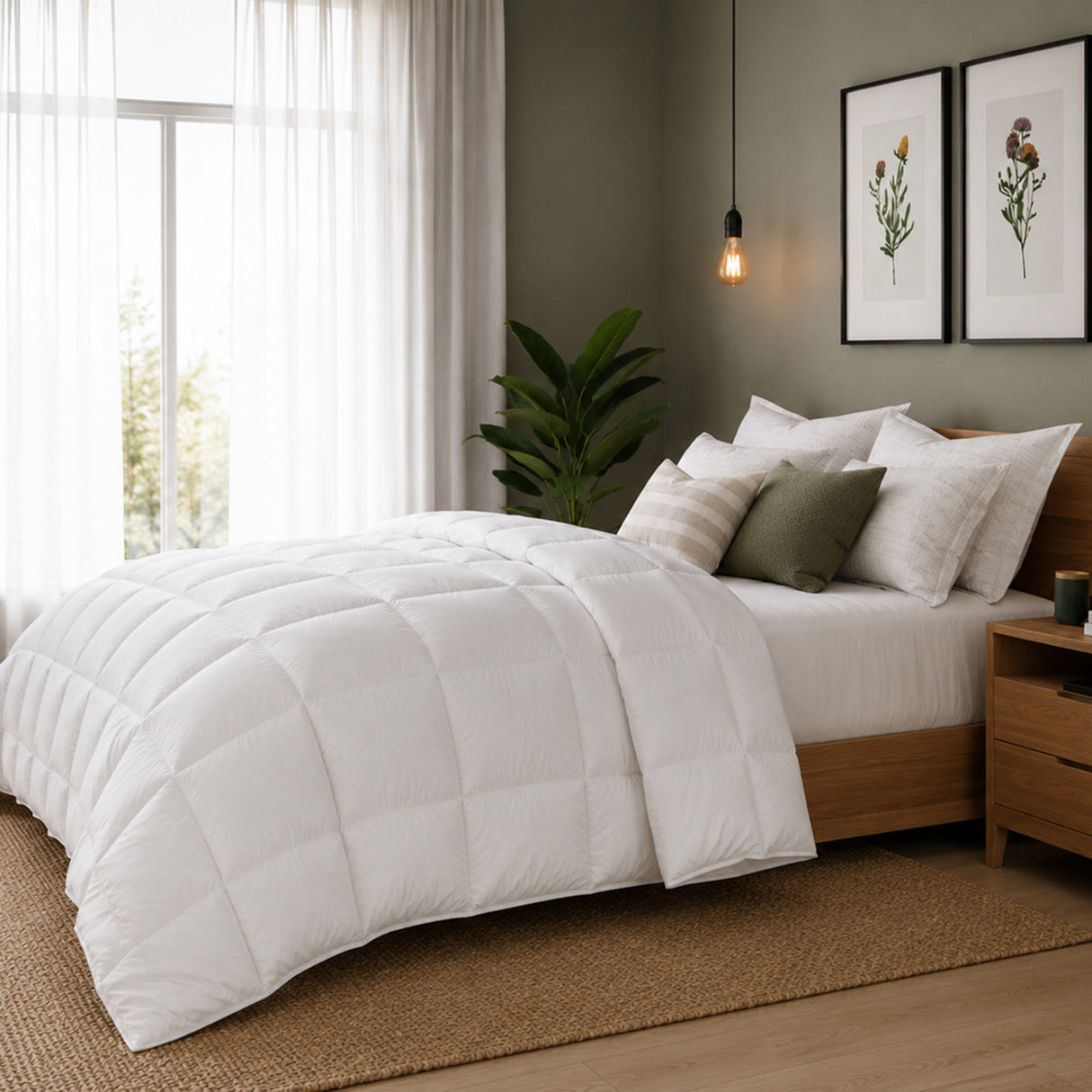 Royal Comfort Wool Blend All Seasons 800GSM Quilt