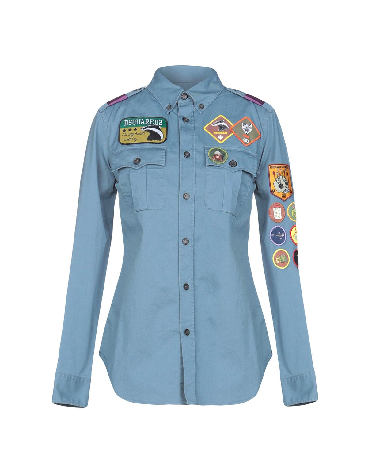 Dsquared2 Womens Shirt - Slate blue