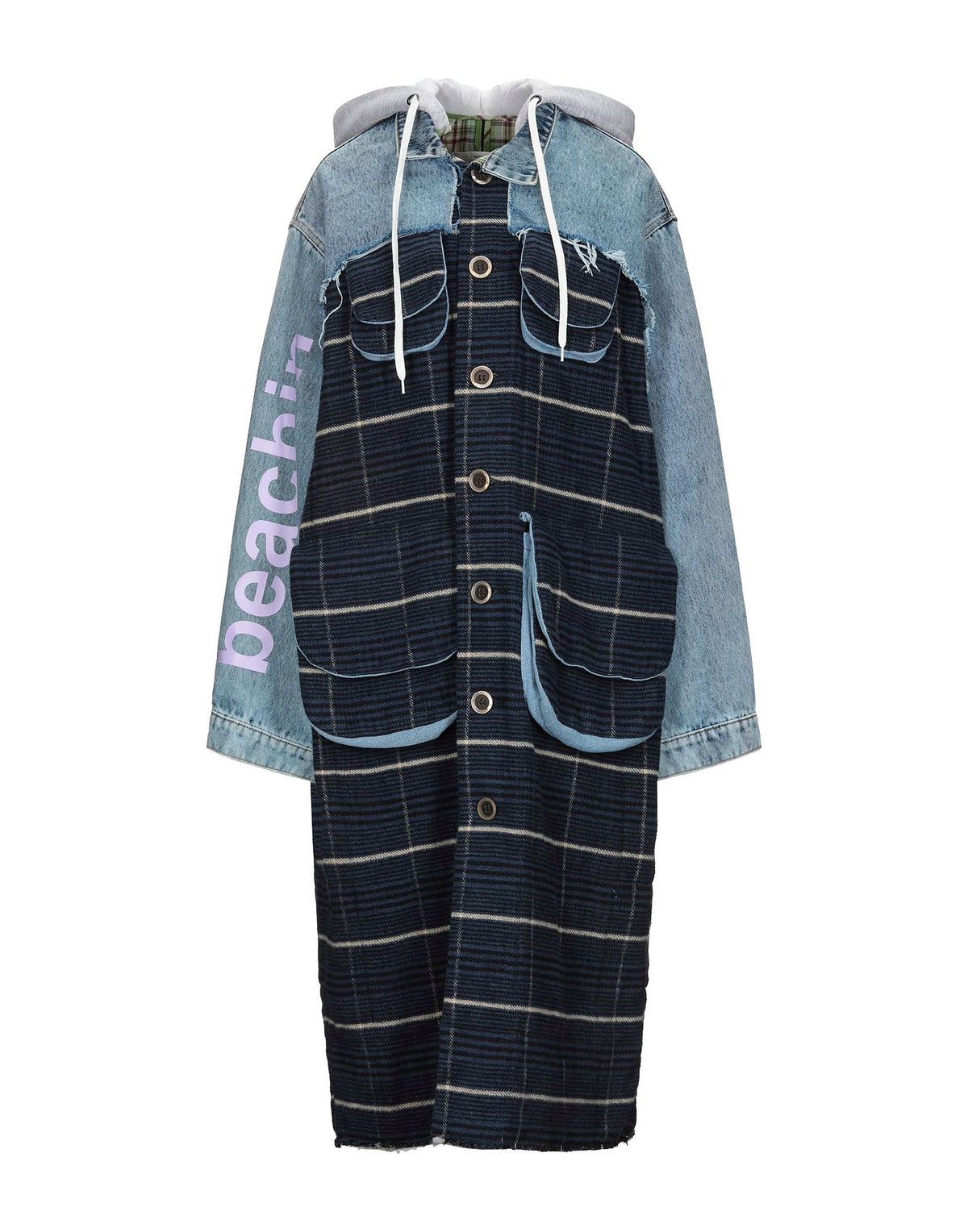 Natasha Zinko Womens Coats - Blue