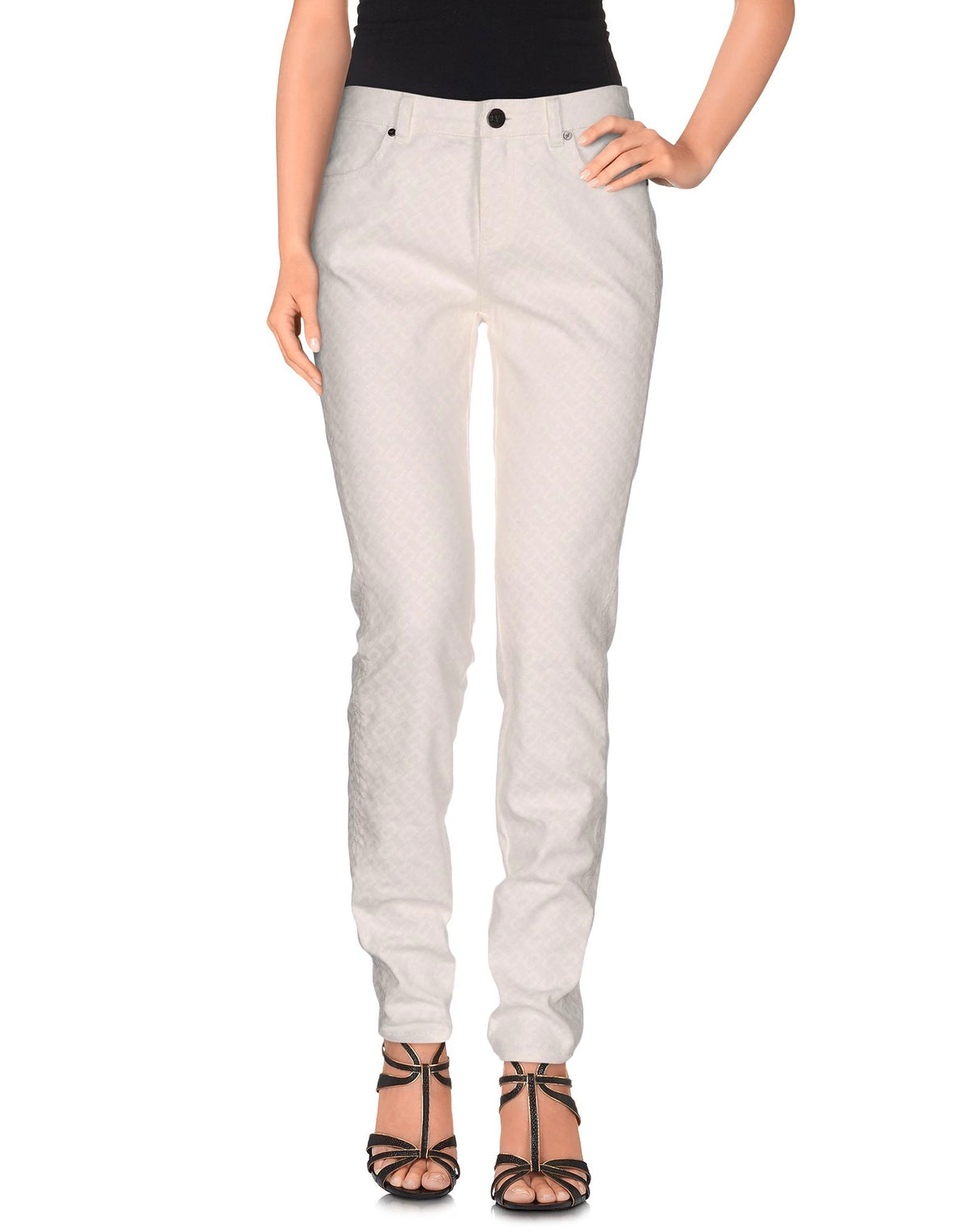 Diane Von Furstenberg Womens Jeans - White