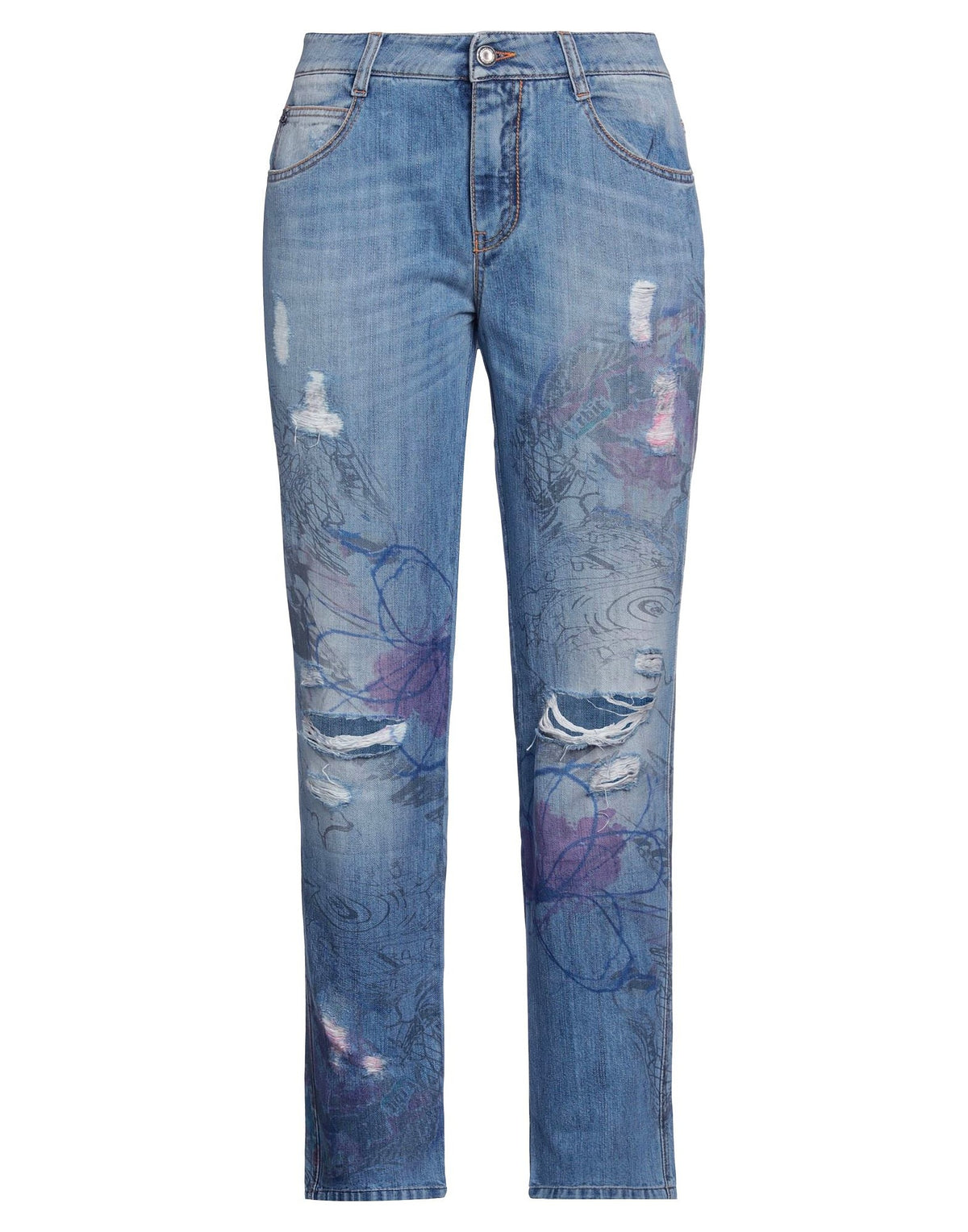 Ermanno Scervino Womens Jeans - Blue