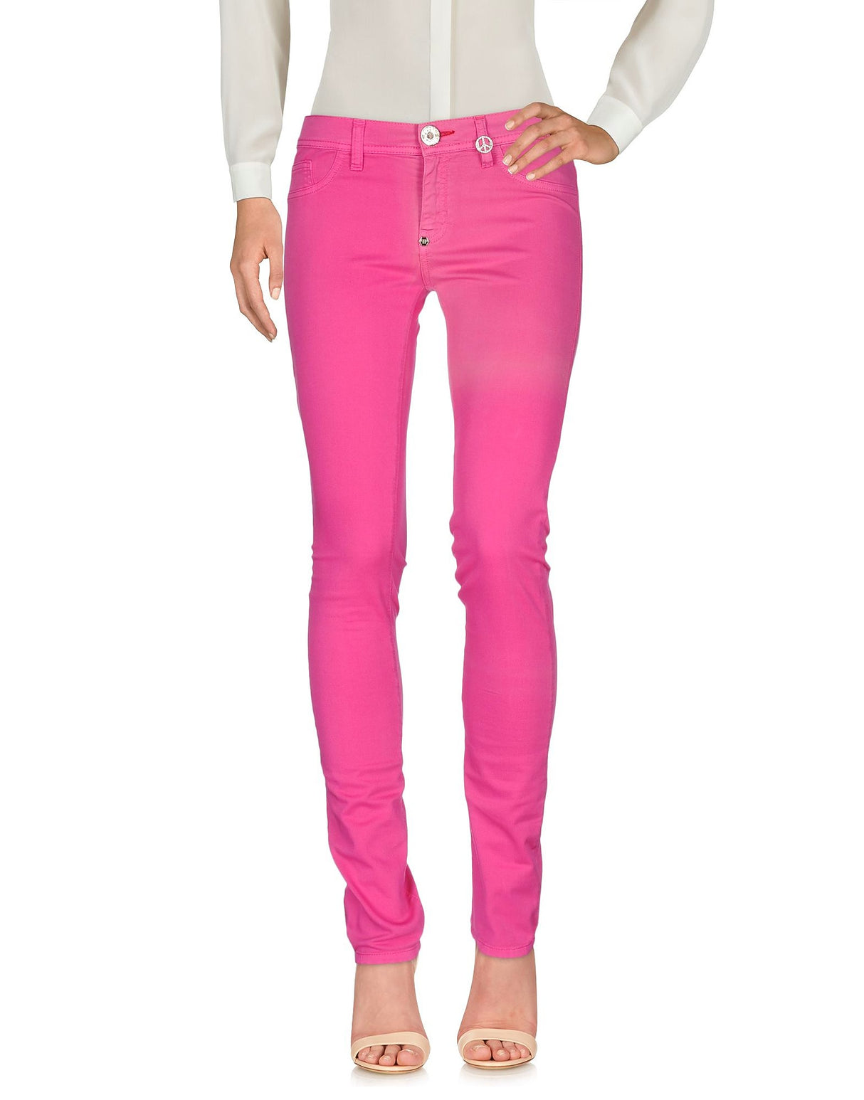 Philipp Plein Womens Pants - Fuchsia
