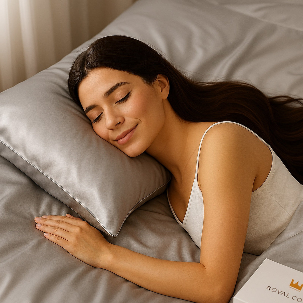 Pure Silk Pillowcase - Single Pack - Silver