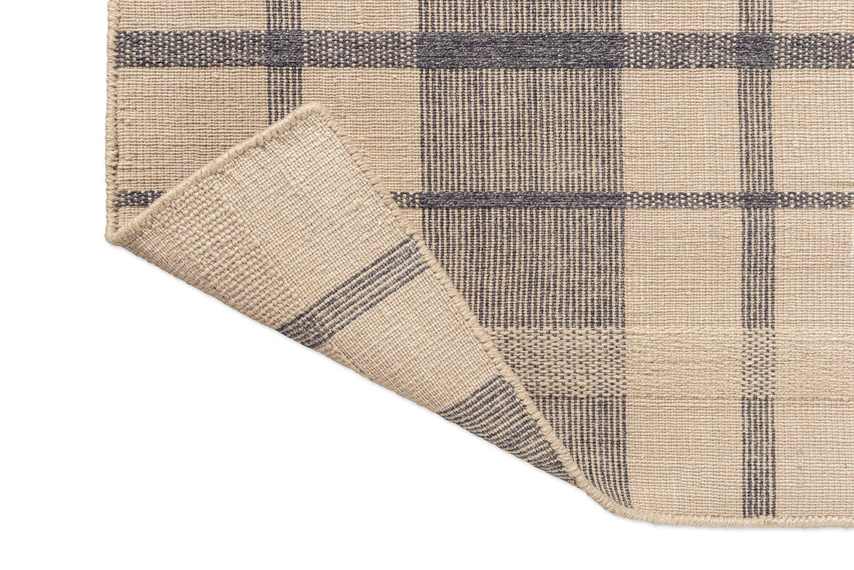 Brink & Campman Zona Denim Check 497408 Runner Outdoor Rug