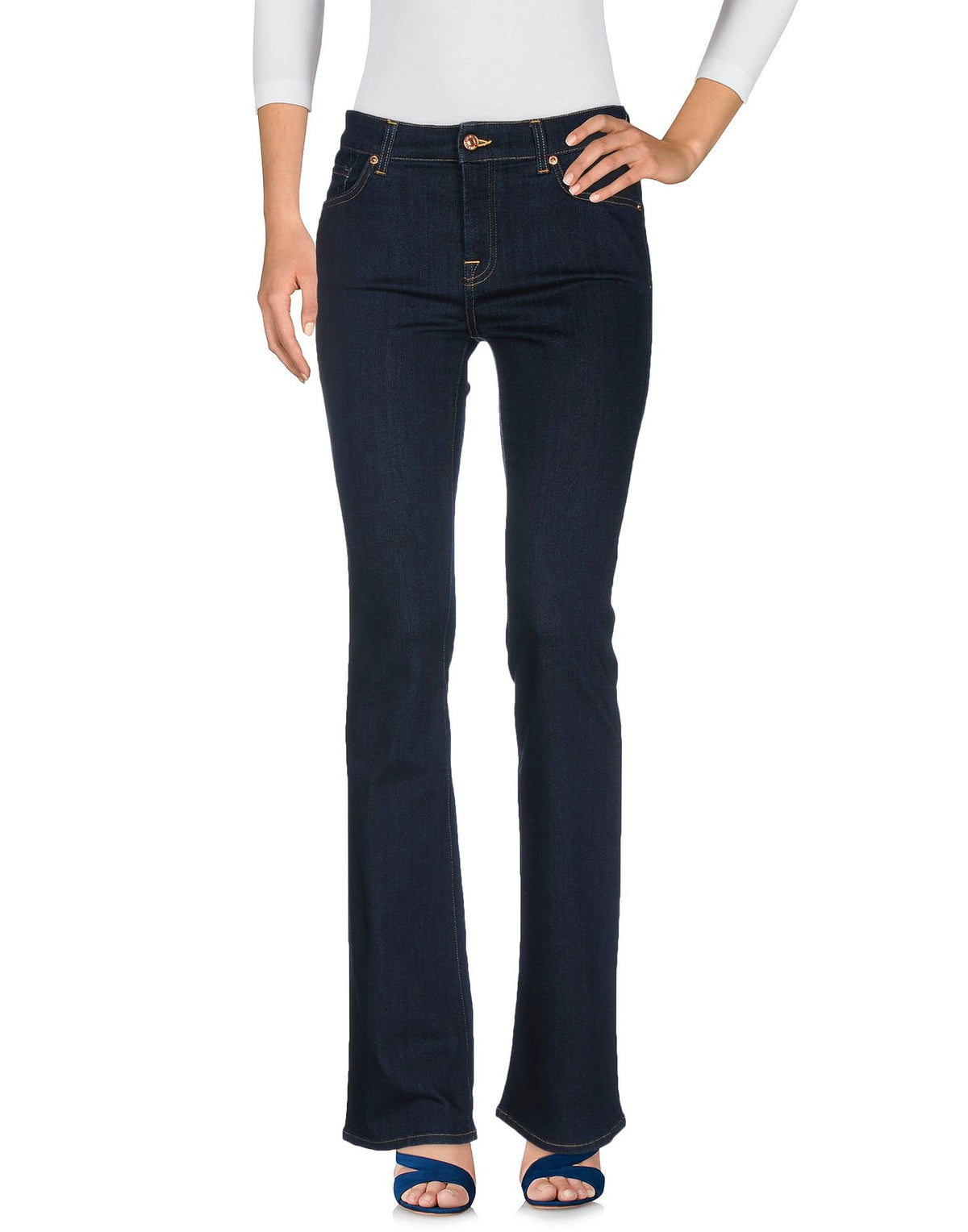 7 For All Mankind Womens Jeans - Blue
