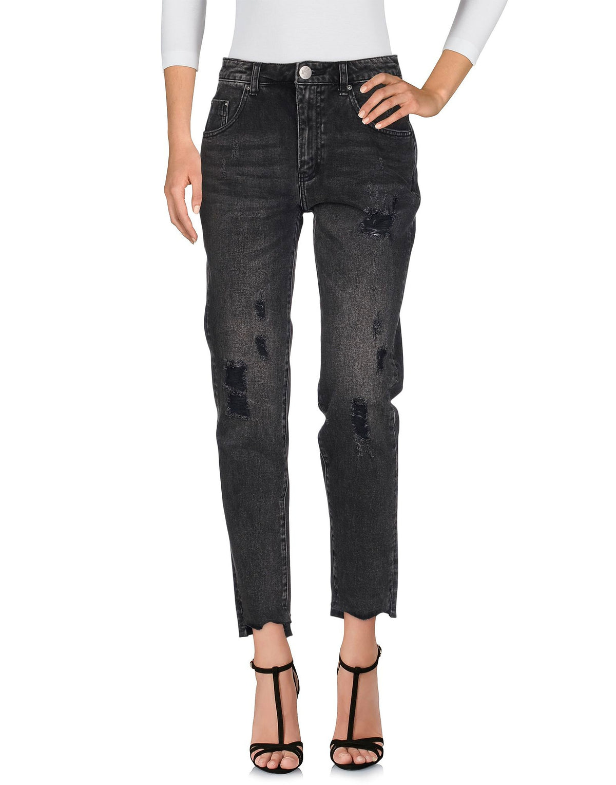 One Teaspoon Womens Jeans - Black