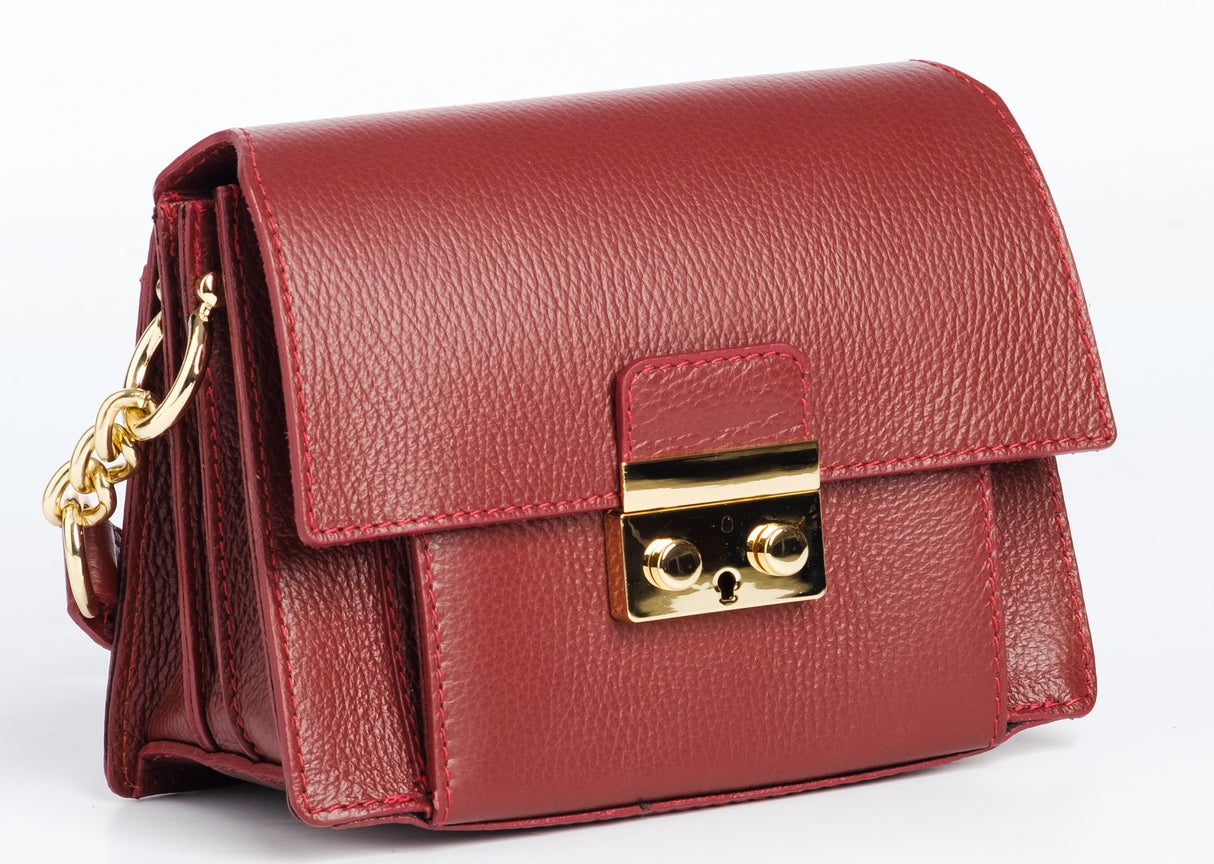 Bosccolo Shoulder Bag - Burgundy