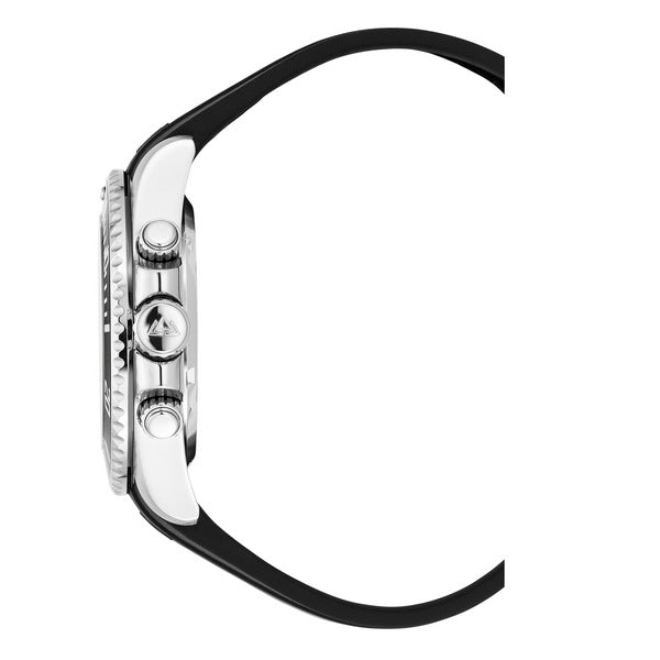 Christophe Duchamp Marine chrono Rubber - Black Dial & FKM Rubber Strap