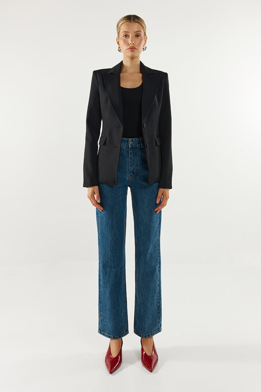 Madison The Label Vienna Blazer - Black