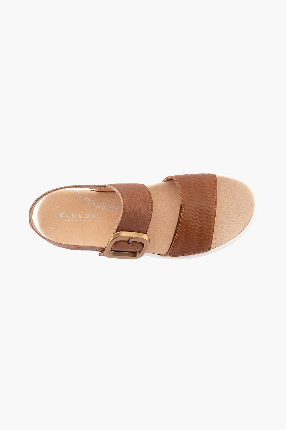 Klouds Isla Caramel Embossed