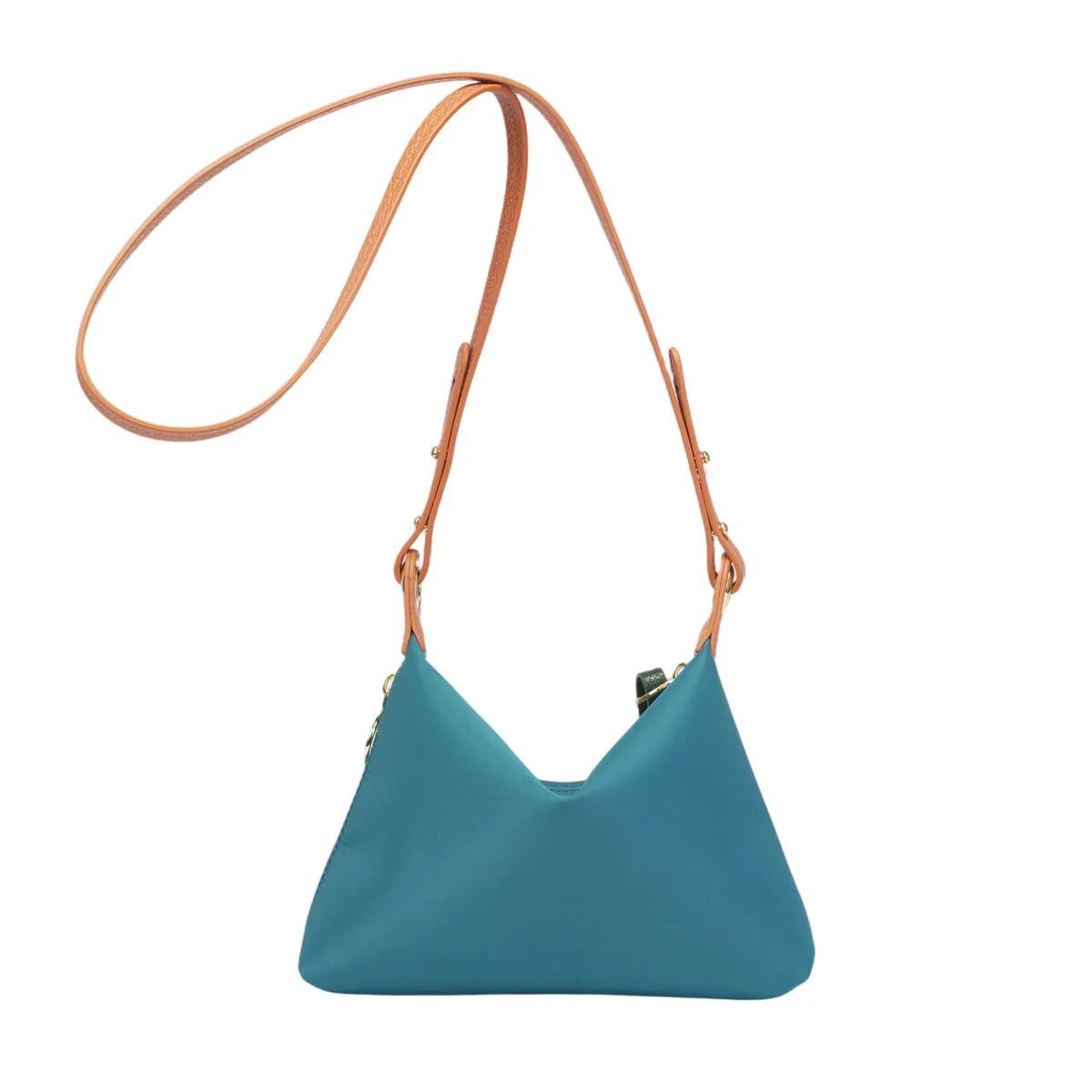 BAMEI Reversible Nylon Crossbody Bag - Khaki