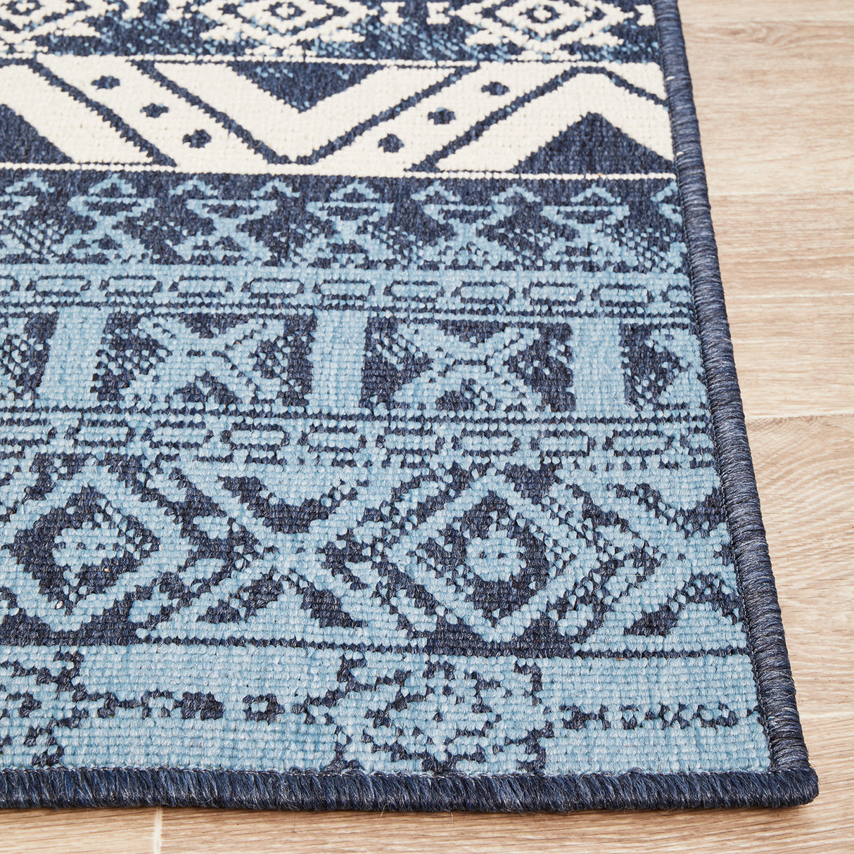Seaside 3333 White Blue Rug