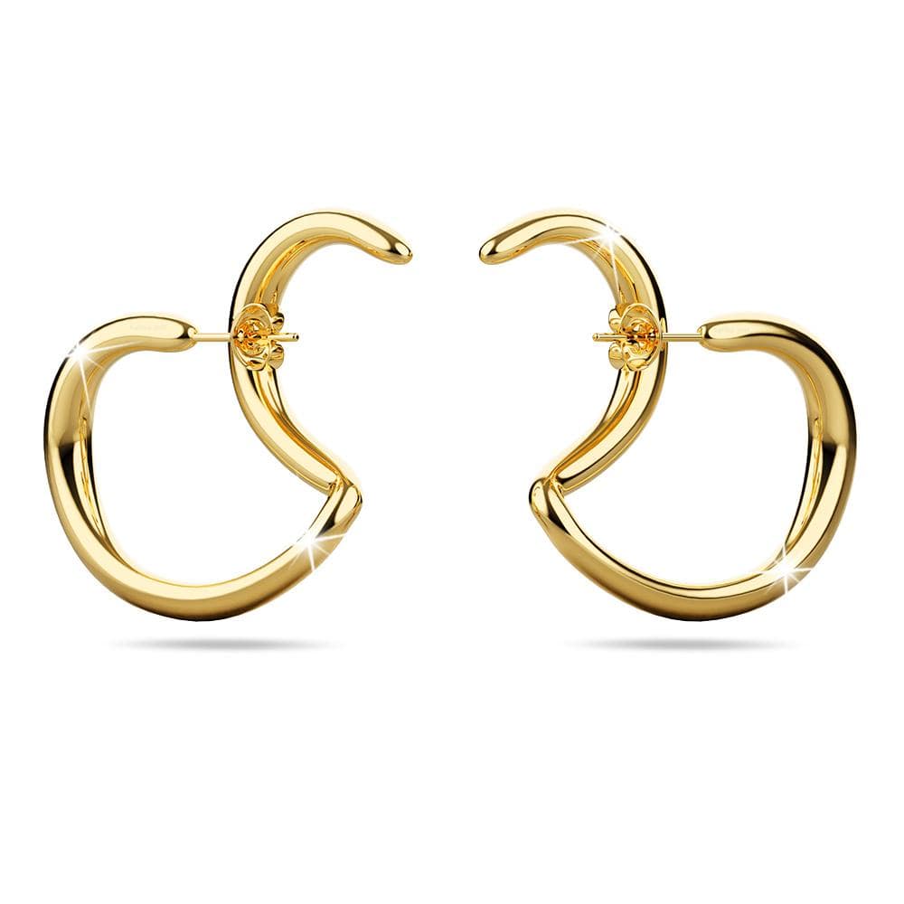 Bullion Gold Double The Fun Gold Hoop Earrings