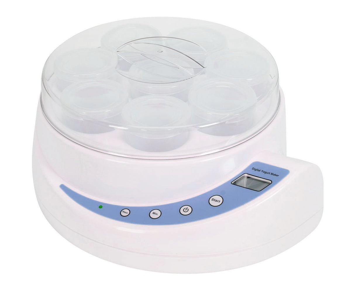 Electric Yoghurt Maker 8 Cup Digital Lcd Temp Timer 150Ml Cup X8 Xj-5K102