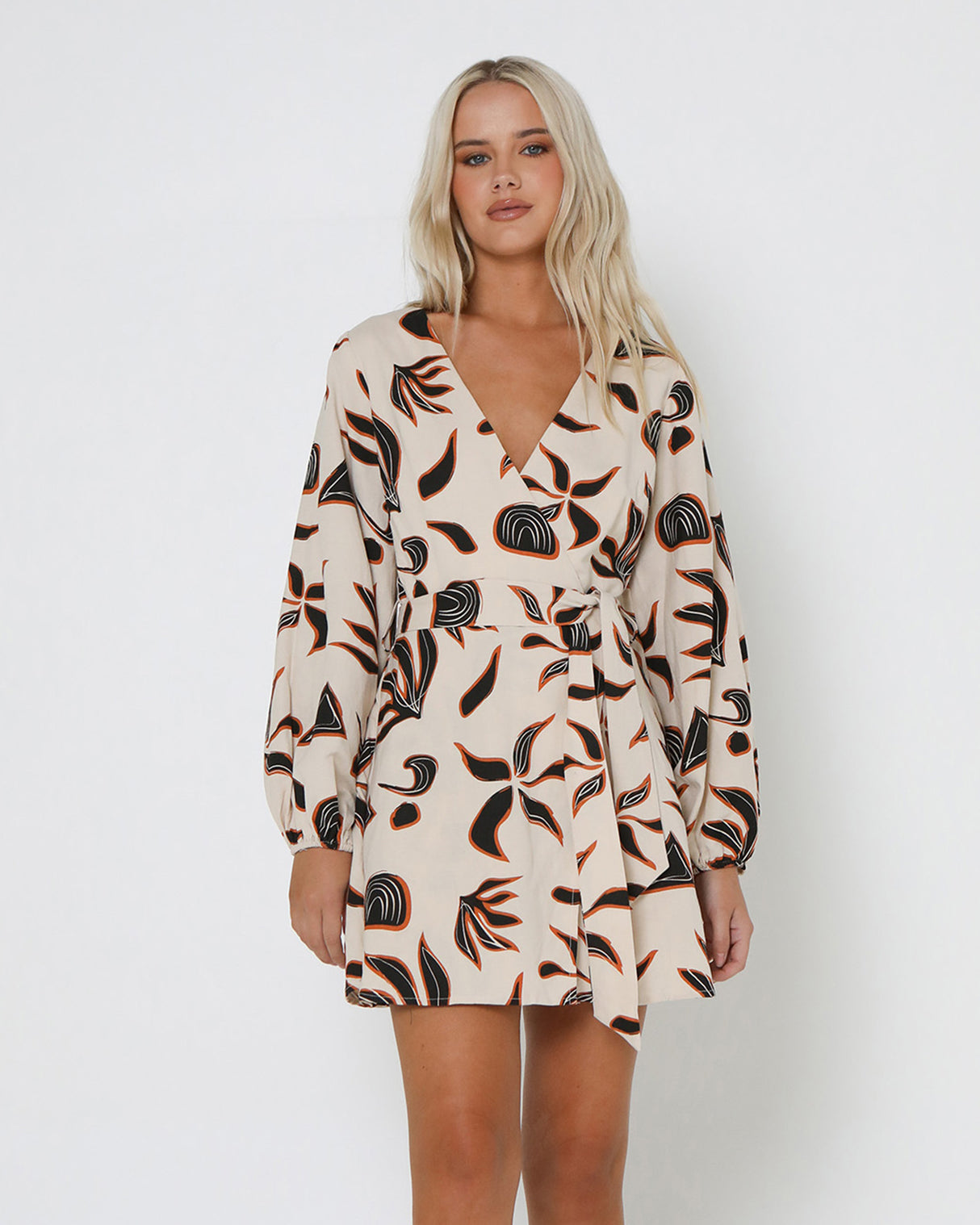 Lost In Lunar Women's Jamie Mini Dress - Fall Print