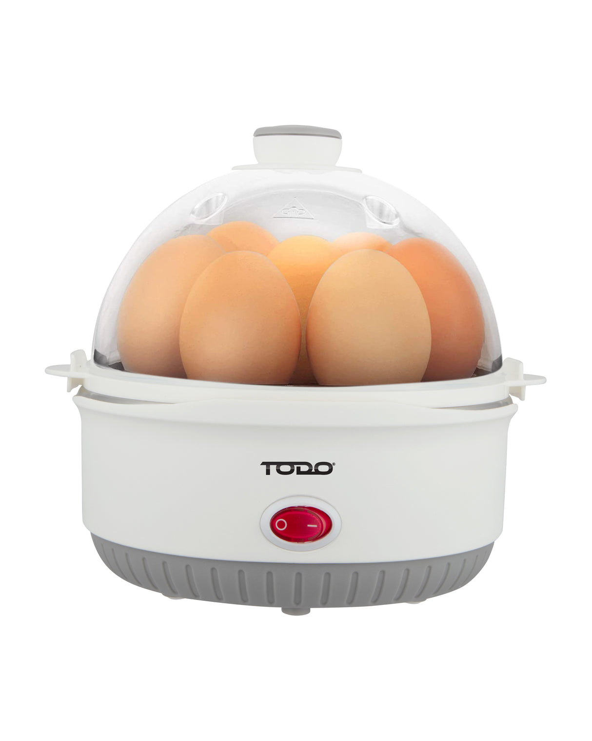 TODO 350W Egg Cooker Omelet Omelette 7 Cell Tray Electric Egg Maker - White