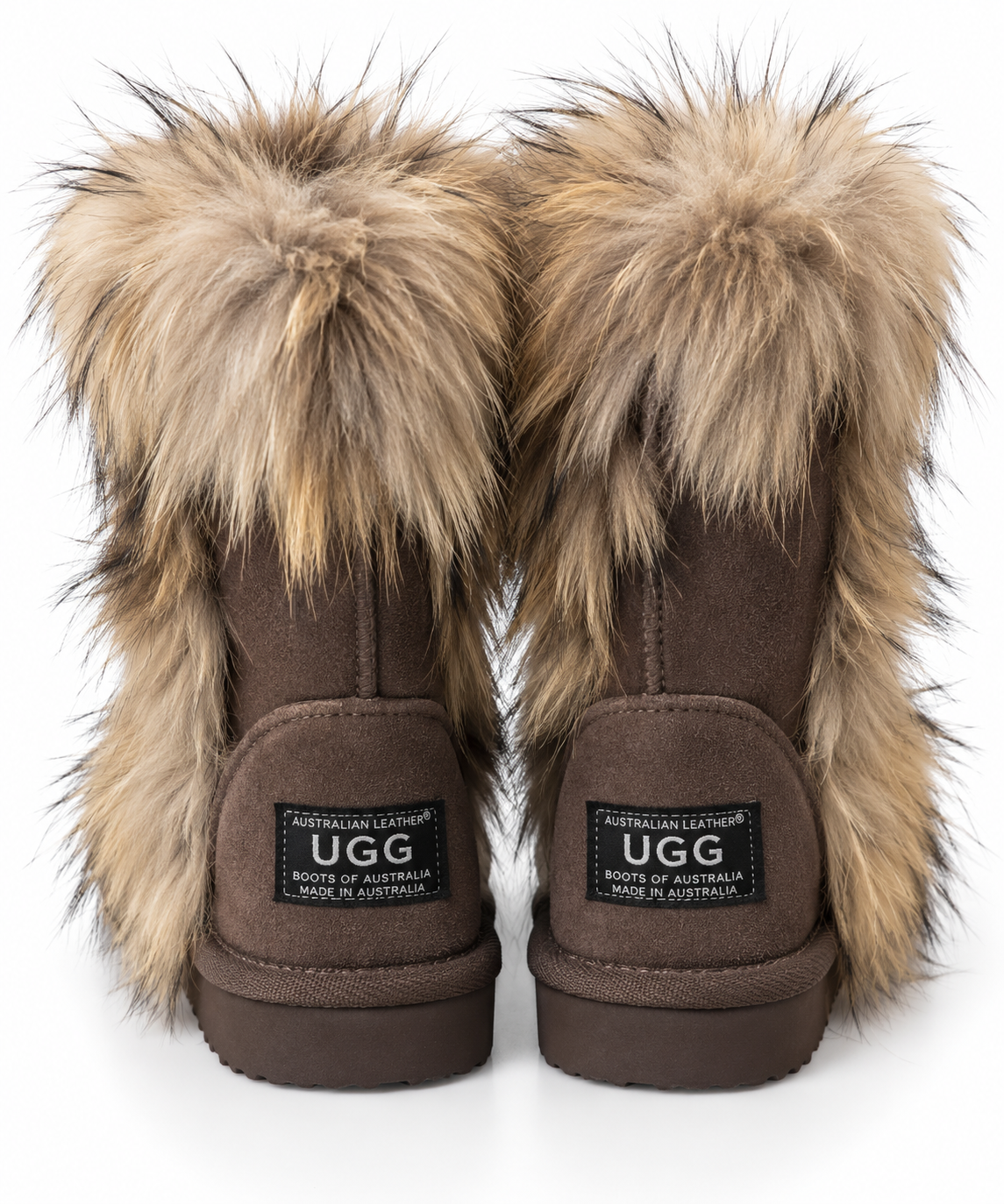 Australian Leather Ugg Fozy Short Uggs - Chocolate - AU6