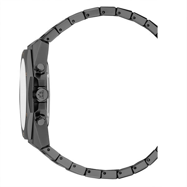 Christophe Duchamp Raidillon Chrono - Black Dial & 316L Stainless Steel Strap
