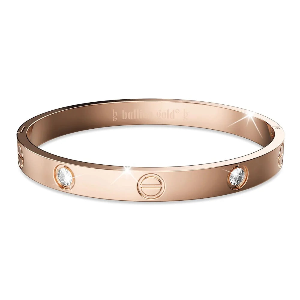 Boxed Carrie 3 Pc Tri-Tone Bangle Set