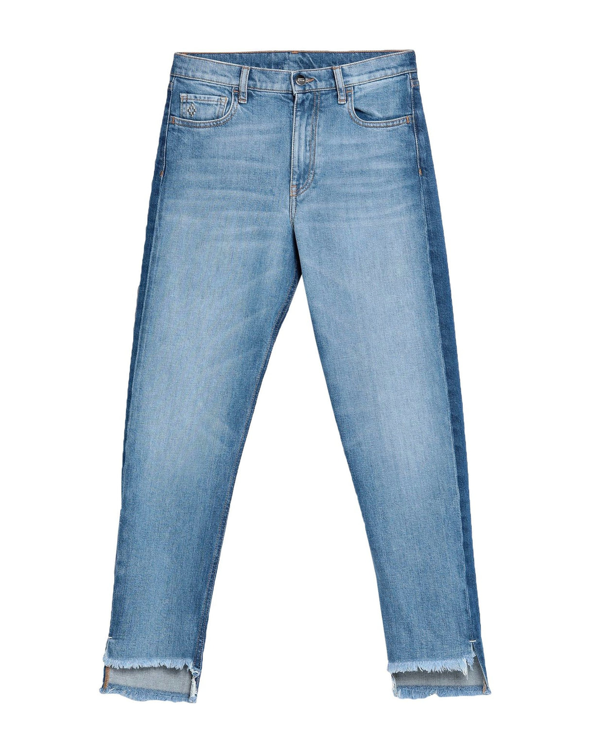 Marcelo Burlon Womens Jeans - Blue
